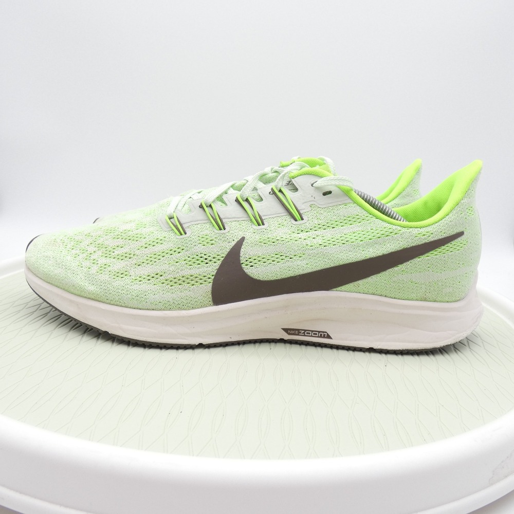 Nike Air Zoom Pegasus 36 Mens Running Shoes Ghost Green Olive AQ2203-003 12.5